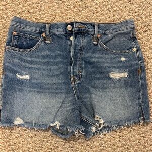 Denim Blue Women's Shorts